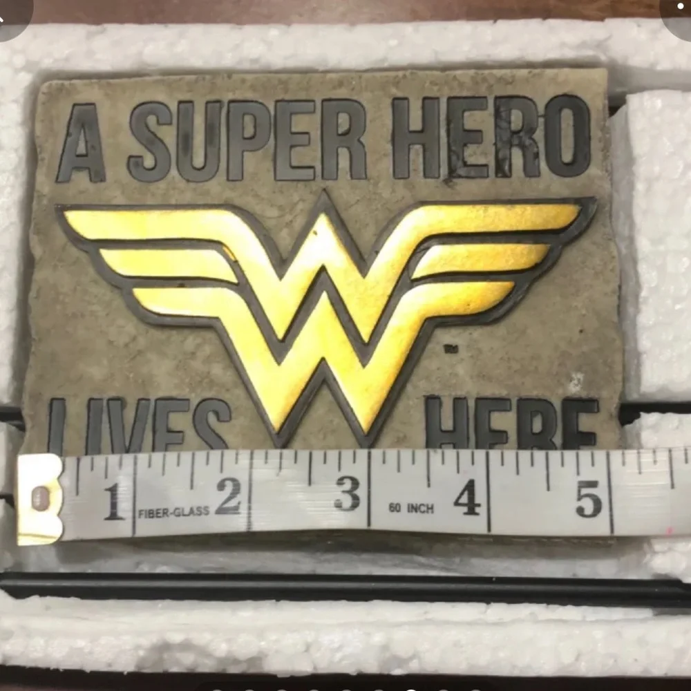 NIB-Spoontiques 21222 Wonder Woman Garden Stake - Picture 10 of 10